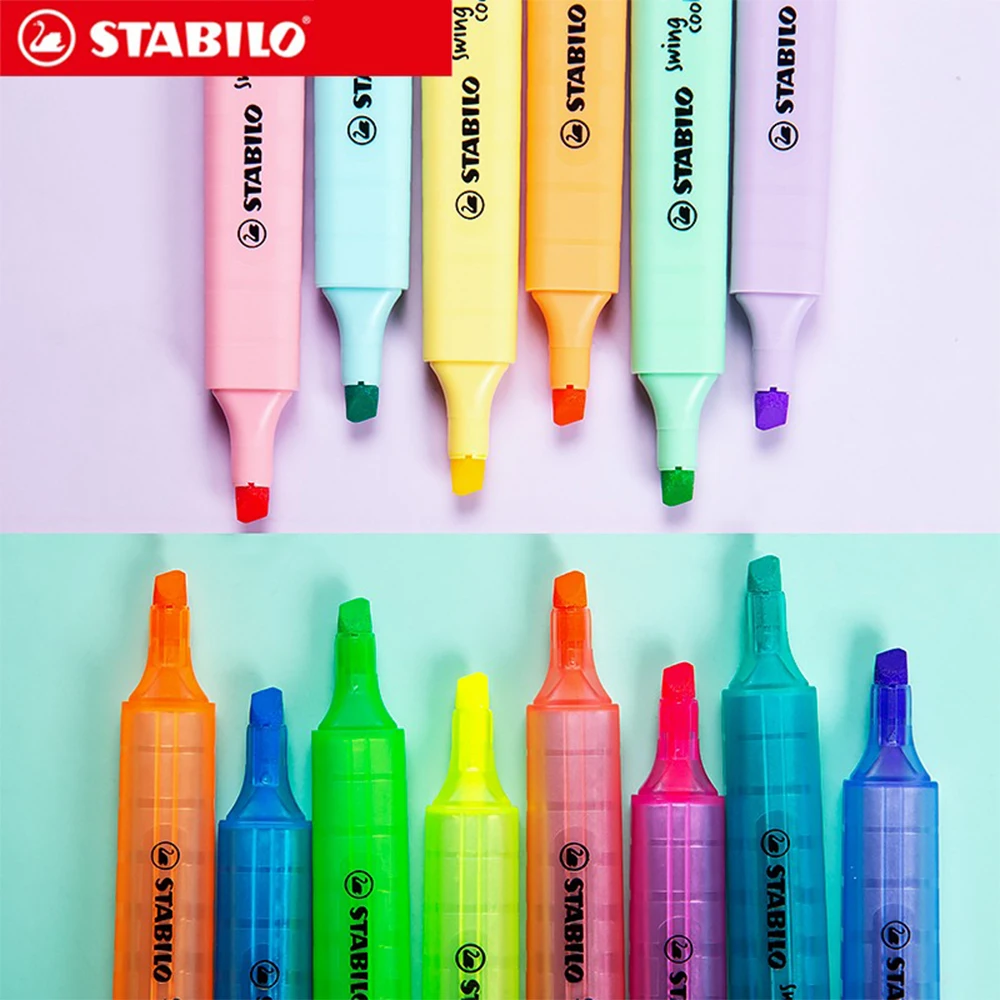 Stabilo Marker Boss - 3 szt. Stabilo zakreślacze 275 kolorów