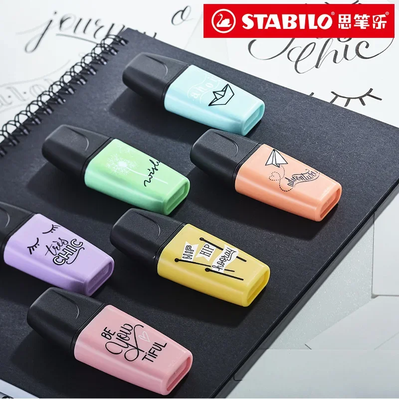 Stabilo Marker Boss - 3/6 kolorów/zestaw niemiecki STABILO Mini BOSS