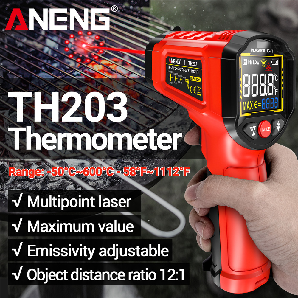 Soap Making Thermometer - ANENG TH203 Inteligentny przemysłowy termometr na