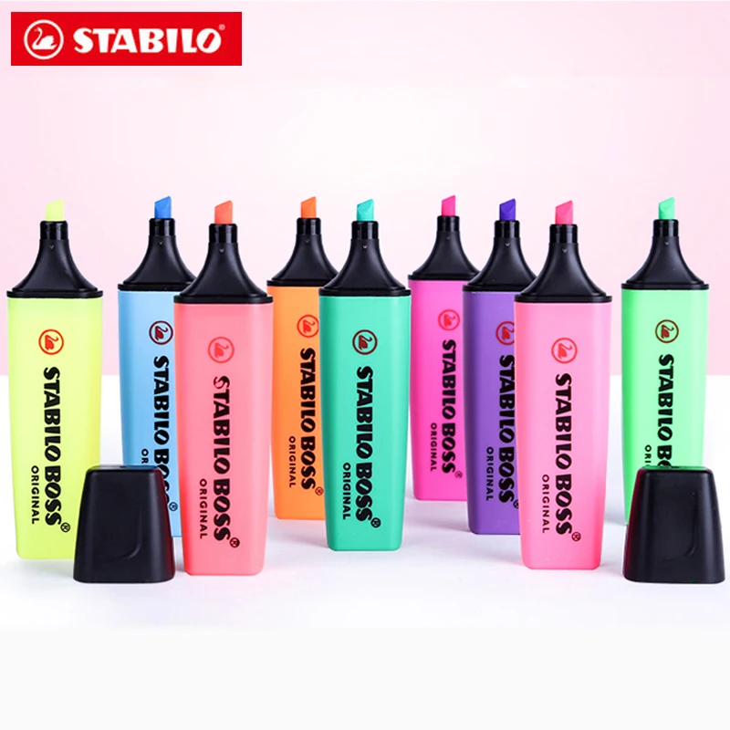 Stabilo Marker Boss - 1 sztuk niemiecki STABILO zakreślacze Macaron