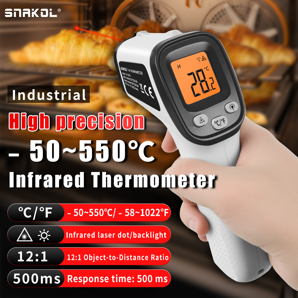 Soap Making Thermometer - Termometr cyfrowy na podczerwień SNAKOL SK550B
