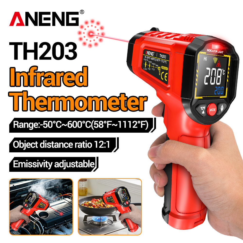 Termometr na podczerwień ANENG – Soap Making Thermometer recenzja i cena