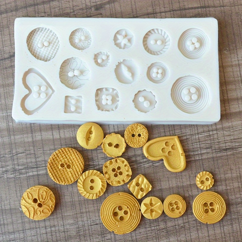 Forma silikonowa do guzików, f – Soap Making Material recenzja i cena