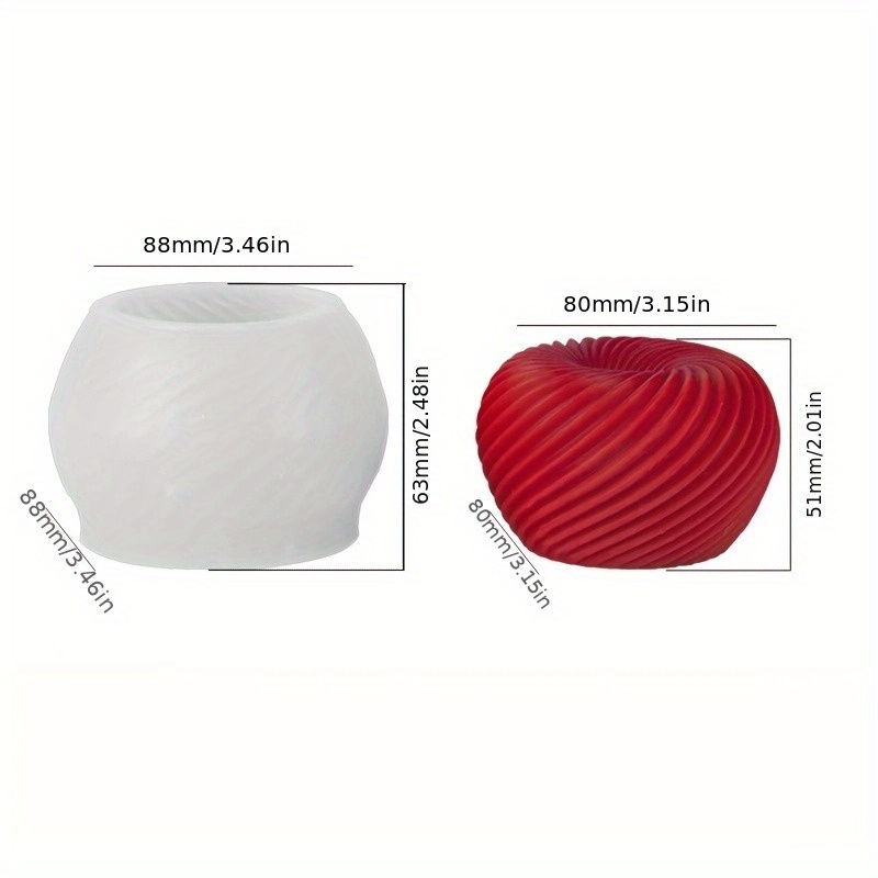 Modna, czerwona silikonowa for – Soap Making Material recenzja i cena